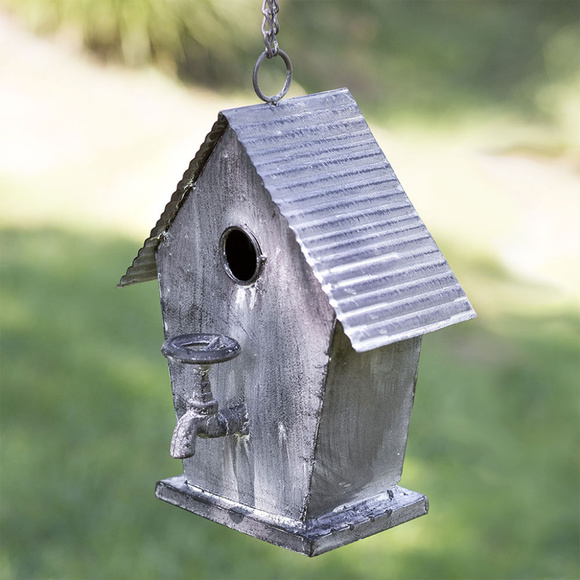 CTW Other - Cottage Metal Hanging Bird House